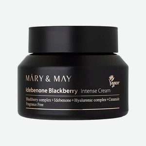 MARY&MAY Крем для лица с идебеноном и экстрактом ежевики, 70 г