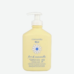 CAMOMILLA BLU Гель для интимной гигиены женщин Intimate wash Fior di Camomilla, 300 мл