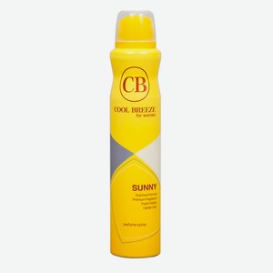 COOL BREEZE Дезодорант спрей женский Sunny, 200 мл