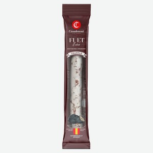 Колбаса мини сыровяленая полусухая Casademont Fuet Extra Truffle Фуэт экстра с благородной белой плесенью и трюфелем без глютена, 110 г