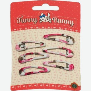 Заколка Fanny Banny для волос в ассортименте 6шт