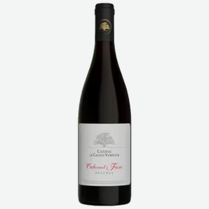 Вино Chateau le Grand Vostock Cabernet Franc Reserve красное сухое 0,75 л