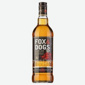 Виски Fox & Dogs 0.5 л, 3 года, 40%, Россия