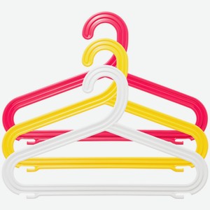 Вешалки для одежды малые набор Маркет, 3шт