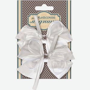 Ободок Для классной модницы Бант с бусинами для волос в ассортименте 1шт.