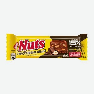 Протеиновый батончик фундук-арахис Nuts 45г