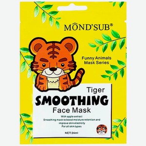 Маска Mond Sub Tiger Smoothing Face Mask для лица смягчающая, 24мл