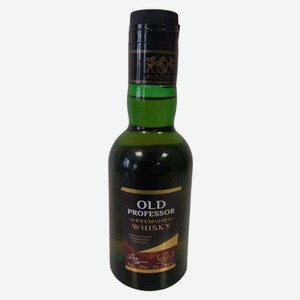 Виски купажированный Old Professor Premium Индия, 0,18 л
