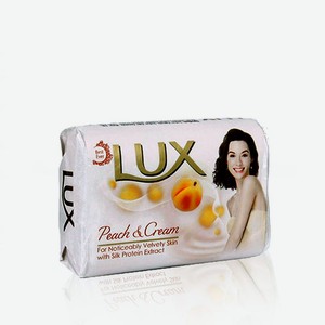 Мыло Lux Персик и сливки 100г