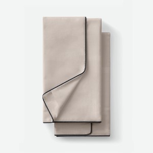SOFT SILVER Набор наволочек Antibacterial Beauty Pillowcases, 70х70 см – 2 шт. Цвет: «Песчаный берег» (бежевый), 2 шт.