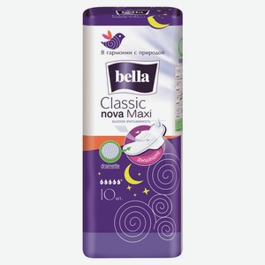 Прокладки гигиенические Bella Classic Nova Maxi Drainette Ai