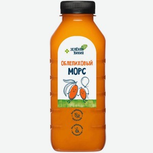 Морс Зелёная Линия облепиховый 1л, 1 л