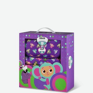 DOLCE MILK Набор 294 с худи и поясной сумкой Чебурашка, 2 шт