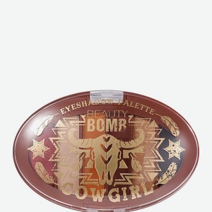 BEAUTY BOMB Палетка теней Eyeshadow Palette, Cowgirl, 4,2 г