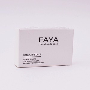 FAYA Мыло твердое ручной работы, 1 шт.