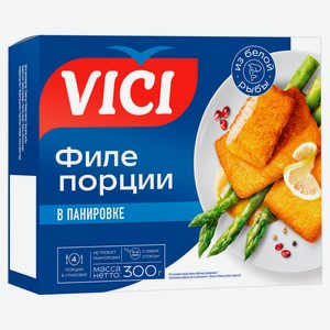 Котлеты рыбные VICI в панировке замороженное, 300 г