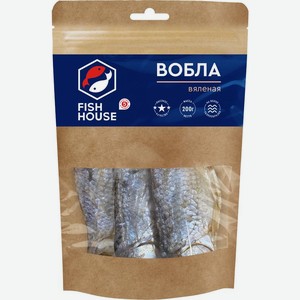Вобла Fish House вяленая неразделанная 200г