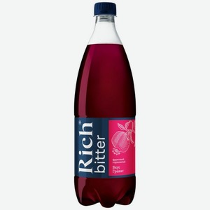 Напиток Rich Bitter Гранат газированный 1л, 1 л
