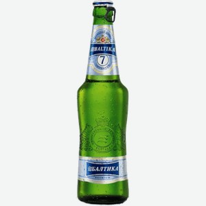 Светлое пиво Балтика №7 Экспортное 0.5л