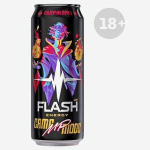 Напиток энергетический Flash Up Game Mode MP, 450 мл