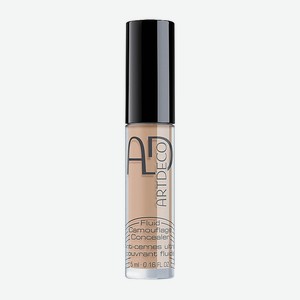 ARTDECO Консилер для лица с плотным покрытием Fluid Camouflage Concealer, № 06 Beige Medium, 5 мл