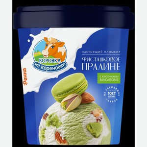 БЗМЖ Мороженое Коровка из Кореновки Фисташковое пралине 300г