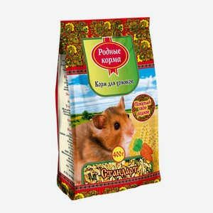 РОДНЫЕ КОРМА 400 г корм для хомяков стандарт