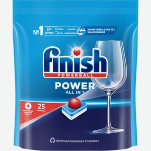 Средство д/пмм FINISH Power, Польша, 25 шт