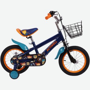 Велосипед детский ACTIWELL 14  темно-синий KID-ST14, Китай