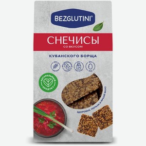 Снеки-хлебцы Bezglutini Снечисы со вкусом кубанского борща 70г, 70 г