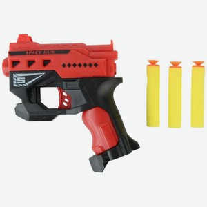 Игрушка Unionline Пистолет со снарядами с присосками в ассортименте, 1шт., 1 шт