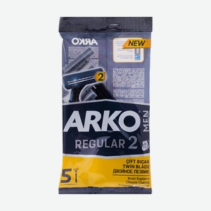 Станки для бритья Men Regular 2 , ARKO MEN, 5 шт.