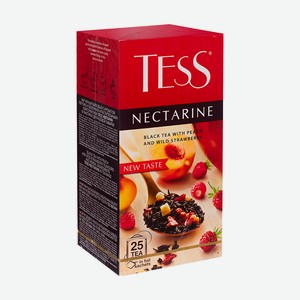 Чай черный Tess Нектарин 25пак*1,5гр