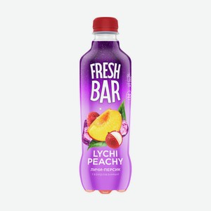 Напит газ.Fresh Bar Личи Персик 0,480л