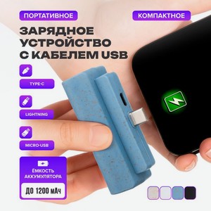 Порт. заряд. устройство, с каб. USB ИМП