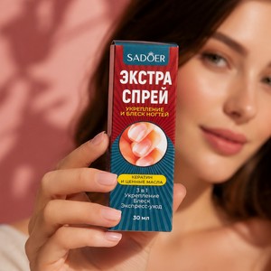 Экстра-спрей д/ногтей SADOER 30 мл