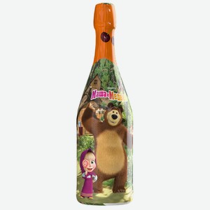 Напиток безалкогольный Маша и Медведь яблоко 0.75л