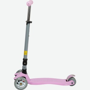 Самокат ACTIWELL складной трехколесный с принтом и светящимися колесами, спец ACT-S03, Китай