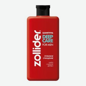 Шампунь Глубокое очищение волос и кожи головы Deep Care Zollider 370мл