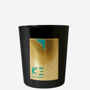 K3 Свеча ароматическая Basil Energy, 200 г