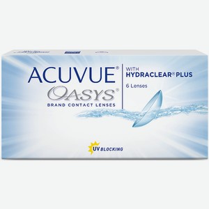 ACUVUE Двухнедельные контактные линзы ACUVUE OASYS with HYDRACLEAR PLUS, -1.75 / 8.4 / 14 / 6 шт.