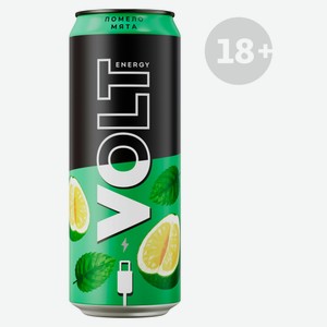 Напиток энергетический Volt со вкусом помело и мяты, 450 мл