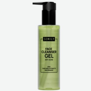 Гель Semily Anti-acne очищающий для лица, 200мл, 200 г