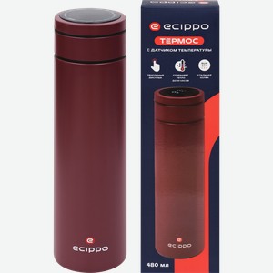 Термос дорожный ECIPPO Travel с датчиком температуры, 480мл, Арт. MUDDC3