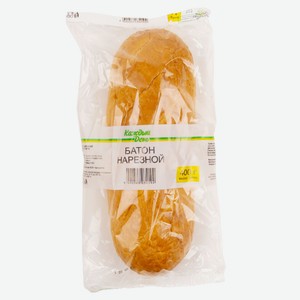 Батон «Каждый день» без сахара в нарезке, 400 г