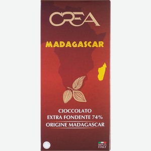 Шоколад темный CREA Origin Мадагаскар 74% какао, 100г