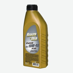 Моторное масло Волга-Ойл Super 15W-40 SJ/CF, полусинт 1л