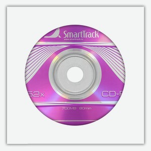 Диск CD-R Smart Track 700Mb 52x в бумажном конверте, 1 шт