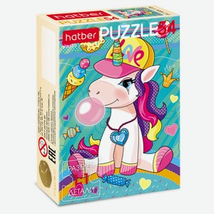 Пазл для детей Hatber Веселые, 54 элемента в ассортименте