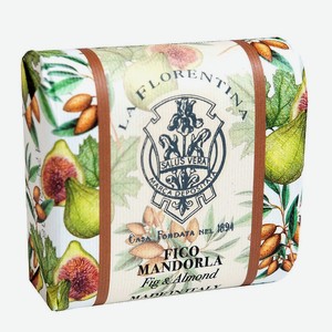 LA FLORENTINA Мыло  Фруктовые Сады  Fig & Almond / Инжир и Миндаль, 106 гр